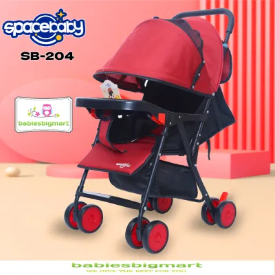 Stroller Spacebaby SB 204 Kereta Dorong Space Baby Murah