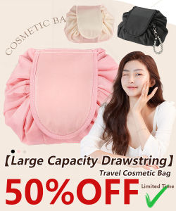 Large Capacity Drawstring Travel Cosmetic Bag