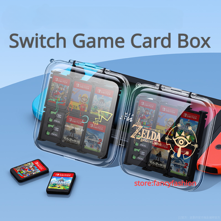 Crystal Game Card Box Compatible with Nintendo Switch OLED/Lite/V1