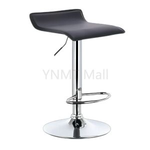 2 PCS Bar Stool Bar Chair Adjustable Office Salon Stool Rolling Foot Step Stool Low Salon Chair Parlor With backrest
