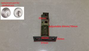 HDB Door Lock Latch / HDB BTO Bedroom Door Lock Latch / HDB Deadbolt Door Lock Latch