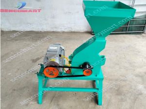 Máy nghiền ngô làm thức ăn chăn nuôi gia súc gia cầm gắn mô tơ 3kw
