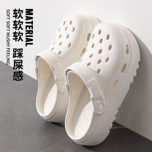 [Free Shipping] Jie Li Ya WomenS Thick-Soled Clogs For Summer Outdoor Wear 2026 New EVA Non-Slip Odor-Resistant Height-Increasing Beach Sandals