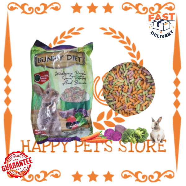 Smart Choice Bunny diet 3kg rabbit food makanan arnab smart choice ...