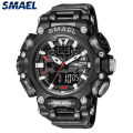 SMAEL 8053 Sports Top Brand Men's Watches LED Digtal Quartz Waterproof  Alarm Light Multifunction Men Unique Design Creative Watch | Lazada