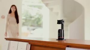 Auto Face Tracking Phone Holder 360 Rotation Gimbal Stabilizer seguimiento Bluetooth AI with Remote