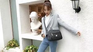 Korean Ladies Sling Bag High Quality Waterproof Square Shoulder Bags For Women #1520