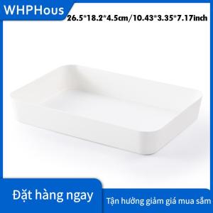 WHPHous Combinable hộp lưu trữ máy tính để bàn mỹ phẩm lưu trữ khay trang điểm quần áo Bộ đồ ăn chủ nhựa lưu trữ ngăn kéo đồ lót tổ chức