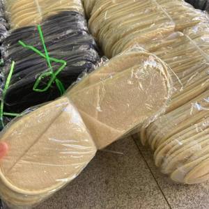 Hotel beauty salon disposable slippers homestay colored brushed cloth house slippers