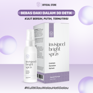 Kondang Hair Removal Spray Original - Kondang Insvisipeel Bright Spray - Merontokan Bulu Kaki Tangan Mengangkat Sel Kulit Mati