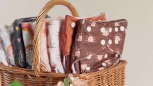 HappyFlute Ecological Cloth Diaper Breathable NappyWashable Reusable Diaper Gift Set With Wetbag2026