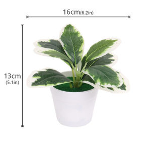 Mini Artificial Plants Bonsai Tree Pot Plants Fake Flowers Potted Ornaments Home Garden Decor Office Scene Accessories