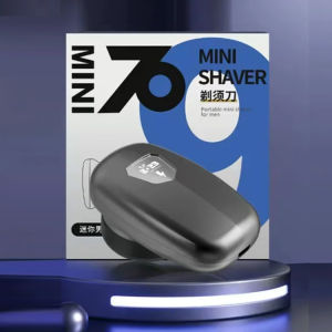 Mini USB Electric Shaver Mens Fully Automatic Beard Trimmer Long-Lasting Portable Washable Face Razor 剃须刀