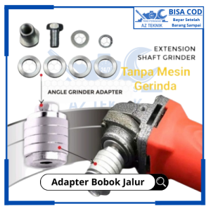 Adaptor Wall Chaser Ring Mur Adaptor Pengubah Mesin Gerinda Jadi Mesin Bobok Tembok Ukuran m10 4inch