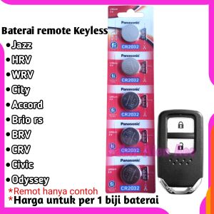 Baterai remote mobil Honda ACCORD BRIO RS BRV Batre remot keyless CRV