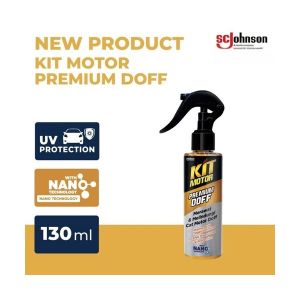 Kit Motor KIT PREMIUM DOFF 130ml Pelindung Cat Motor Doff Merawat & Melindungi Cat Motor Doff
