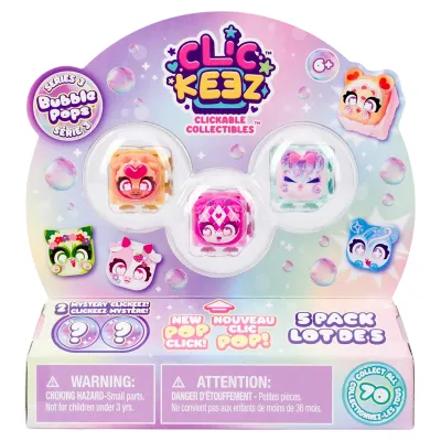 (READY STOCK) Clickeez Series 3 5 Pack