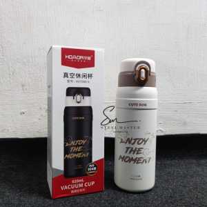 Stainless Steel Vacuum Insulated Cup Portable Outdoor Bouncing Straw Cup 直饮弹盖吸管保温杯304不锈钢