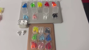 Công Nghiệp Silicon Nút Tai Cho Tiếng Ồn Bảo Vệ Rối Thoải Mái Ống Tai Phù Hợp an toàn bơi lội