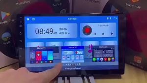 [6GB RAM+64GB ROM] QLED  Android Player 9"10 inch Quad Core Car Multimedia MP5 Player Wifi