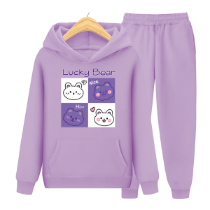 YMF - Setelan Sweater Hoodie Lucky Bear | Anak-Remaja ( SET Hoodie - Lucky Bear )®