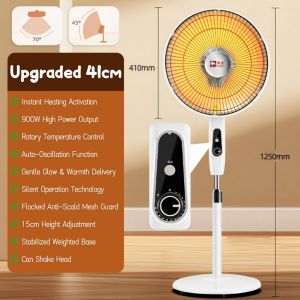 Mini heater table fan Electric portable Household Warmer Air Heater For Winter Bathroom Bedroom Office Warmer Fans