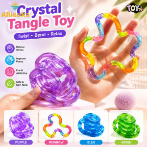 Allieuka Tangle Fidget Toy Sensory Twist ADHD Stress Relief Therapy Toy Educational Toys Kids Gift