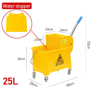 floor cleaning 36L Mop Squeezer Mop Heavy duty Family Commercial for maid Janitorial cleaning Mop Squeezer with wheels