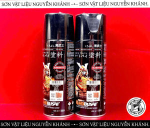 Sơn Xịt Samurai H255 Màu Đen Lấp Lánh 400ml – Sơn Xe Máy Nhựa Kim Loại Phụ Kiện Trang Trí