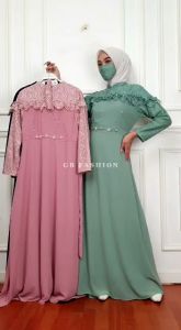 GAMIS BROKAT SABRINA MUTIARA TERBARU MIX CERUTY