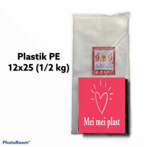PLASTIK PE/PLASTIK BUNGKUS ES/PLASTIK BUNGKUS MINYAK/PLASTIK TEPUNG GULA/PLASTIK BENING UK 1/4KG 1/2KG 1KG 1.5KG 2KG UKURAN 1 KG