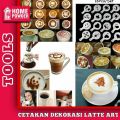 Promo Cetakan Busa Foam Kopi Latte Art Barista 16pcs. 
