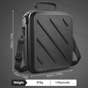 Mini Carrying Case Waterproof Shockproof Travel Bag Portable Backpack with Shoulder Strap Compatible with Starlink Mini