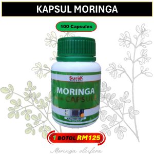 Moringa Capsules 100s approved by KKM