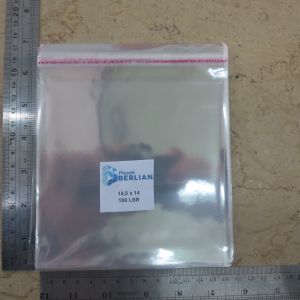 145 x 14 cm Plastik Opp 18 micron ( Tipis ) isi 100 lembar untuk Pengemasan Makanan Aksesoris dan Barang Kecil