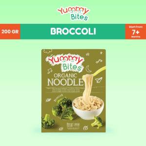 Yummy Bites Organic Noodle 200 GR Mie Bayi Organik / MPASI / Mie baby organic