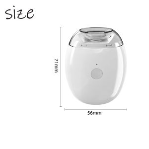 2 IN 1 Electric Nail Clipper Cutter With LED Light Automatic Nail Grinder Trimmer For Baby Adult Mini Manicure Tools Nail Care
