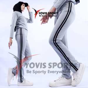 Celana Senam Panjang Wanita Yovis Sport / Celana Olahraga Yoga Zumba Gym Fitnes Sepeda.
