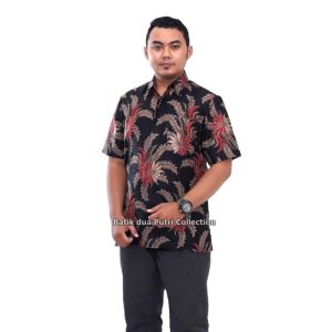 Couple Batik Atasan Wanita Kemeja Pria POLKADOT