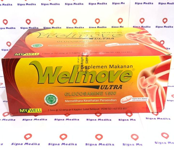 Welmove Ultra Box Isi 12 Strip 5 Kaplet Vitamin Sendi Lazada Indonesia 9790