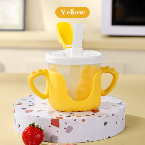 Baby Shine Botol minum balita dengan sedotan training cup gelas anak bayi 300ml