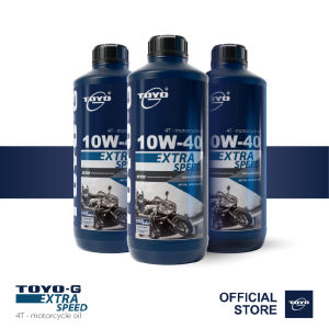 TOYO-G EXTRA SPEED SAE 10W-40 | 4-Stroke Motorcycle 100% SYNTHETIC Engine Oil (1L)