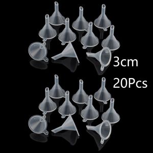 [Cutewomen2020] Corong Mini กรวยที่กระจายน้ำหอมช่องทางพลาสติกขนาดเล็กสำหรับขวดในห้องปฏิบัติการทรายน้ำมันหอมระเหยผงเครื่องเทศศิลปะ