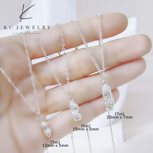 KC Jewelry S925 Silver - Mini Peanut Pendant 5m 6m 7m