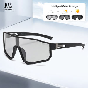 LouisWill Outdoor Goggles Polarized Sunglasses Men Women Oversized One-piece Mirror Sun Glasses Travel Male Shades Brand Design Sun Glasses For Male Driving Fishing UV400 Goggles