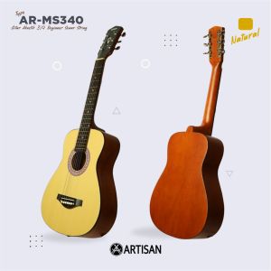 ARTISAN Gitar Akustik 3/4 Beginner AR - MS340 Senar String Guitar