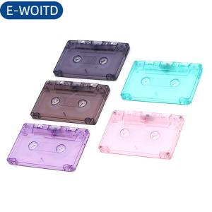 E-WOITD 1PC màu sắc mới trống Băng trường hợp âm thanh ghi âm Cassette vỏ rỗng Reel để Reel cassette (không có lõi bên trong và bên ngoài hộp)
