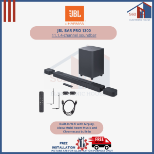 JBL BAR PRO 1300 - 11.1.4-channel soundbar surround speakers - PJ205 PRO 1080P HD Projector - While Stock Last !!!
