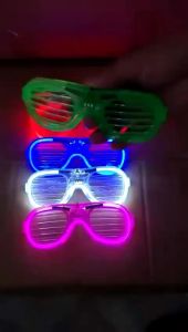 MM - Kacamata lampu LED luminous / kacamata LED color full kacamata party bisa nyala kacamata colorful neon milenial