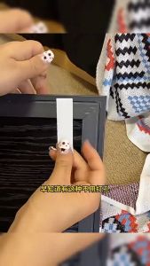 Suomi 12Pairs Photo Frame Hanging Strips Adhesive Picture Decor Artwork Hook and Loop Fastener